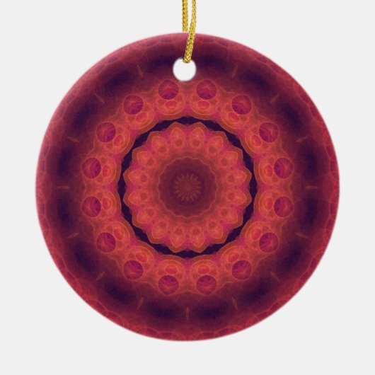 Kaleidoskop Sunset Ornament (Vorne)