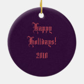 Kaleidoskop Sunset Ornament (Hinten)