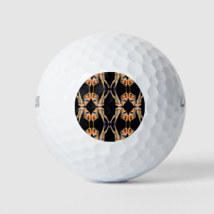 Kaleidoskop-Symmetrie-Muster Mädchen Golfball