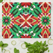 Kaleidoskop-Traum-Mandala-Kunst Geschirrtuch (Gefaltet)