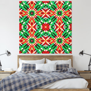 Kaleidoskop-Traum-Mandala-Kunst Leinwanddruck