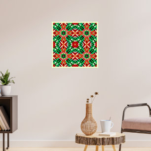 Kaleidoskop-Traum-Mandala-Kunst Poster