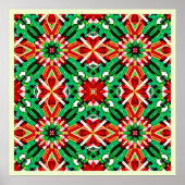 Kaleidoskop-Traum-Mandala-Kunst Poster (Vorne)
