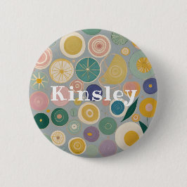 Kaleidoskop-Traum Personalisiert Button