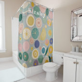 Kaleidoskop-Traum Personalisiert Duschvorhang (Beispiel)