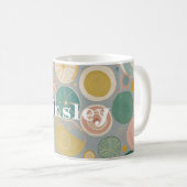 Kaleidoskop-Traum Personalisiert Kaffeetasse (VorderseiteRechts)