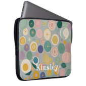 Kaleidoskop-Traum Personalisiert Laptopschutzhülle (Vorne Rechts)