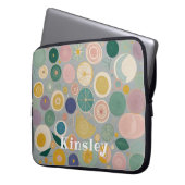 Kaleidoskop-Traum Personalisiert Laptopschutzhülle (Vorderseite Links)