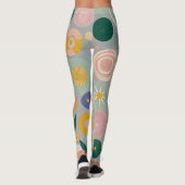 Kaleidoskop-Traum Personalisiert Leggings (Rückseite)