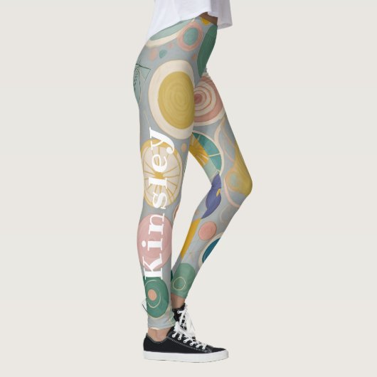 Kaleidoskop-Traum Personalisiert Leggings (Rechts)