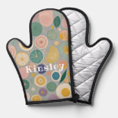 Kaleidoskop-Traum Personalisiert Ofenhandschuh (Vorderseite/Rückseite)