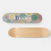 Kaleidoskop-Traum Personalisiert Skateboard (Horizontal)