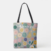Kaleidoskop-Traum Personalisiert Tasche (Rückseite)