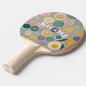 Kaleidoskop-Traum Personalisiert Tischtennis Schläger (Vorderseite)