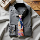 Kaleidoskop Träume Abstrakte Kunst Krawatte