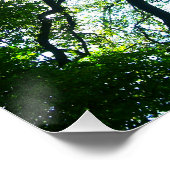 Kaleidoskop Tree Poster (Ecke)