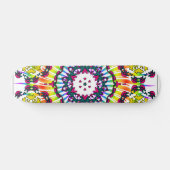 Kaleidoskop und Spiraldesign: Benutzerdefiniertes  Skateboard (Horizontal)