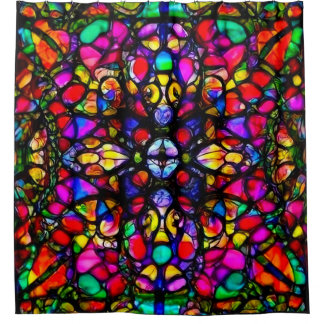 Kaleidoskop V2 Duschvorhang