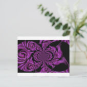 Kaleidoskop-Valentinstag Feiertagspostkarte (Stehend Vorderseite)