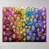 Kaleidoskop, verbwebt poster (Vorne)