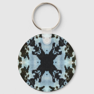 Kaleidoskop-Versteckmuster Schlüsselanhänger