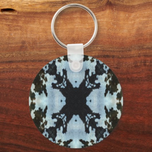 Kaleidoskop-Versteckmuster Schlüsselanhänger (Vorderseite)