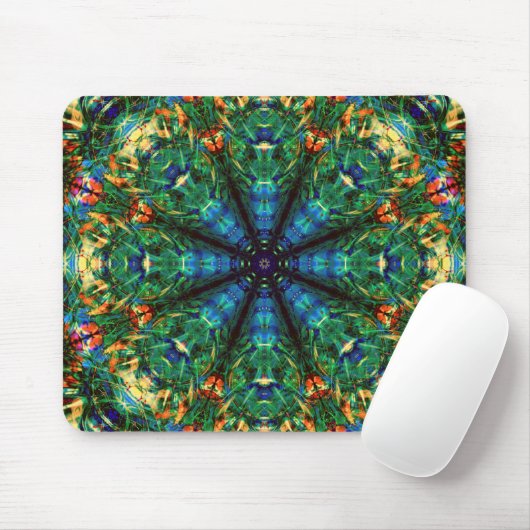 Kaleidoskop von Farben Mousepad (Mit Mouse)