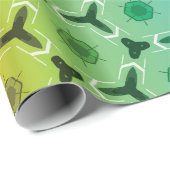 Kaleidoskop-Wabenmuster Geschenkpapier (Rolleneckpunkt)