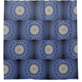 Kaleidoskop-Wasserlilie Duschvorhang