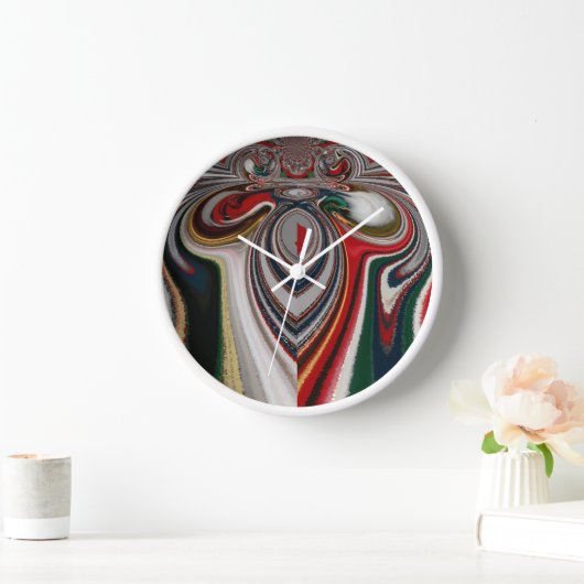 Kaleidoskop Weihnachten: Festliches Zuhause-Décor- Uhr (Zuhause)