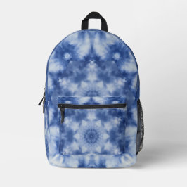 Kaleidoskop White Clouds Blue Sky Bedruckter Rucksack