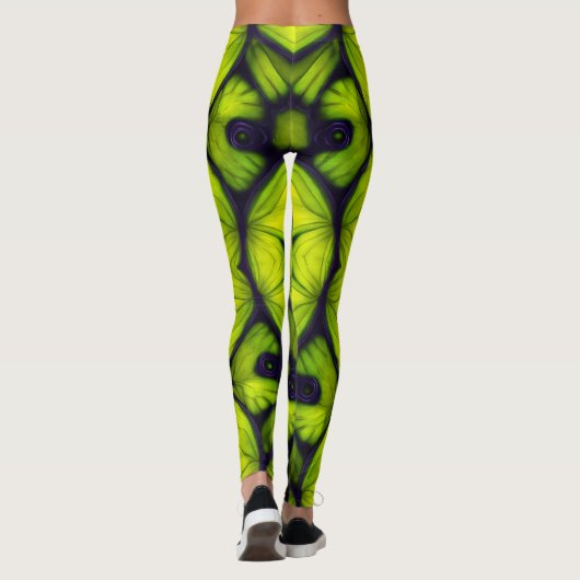 Kaleidoskop Wings Leggings (Rückseite)