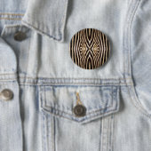 Kaleidoskop Zebra Fur Muster Button (Beispiel)