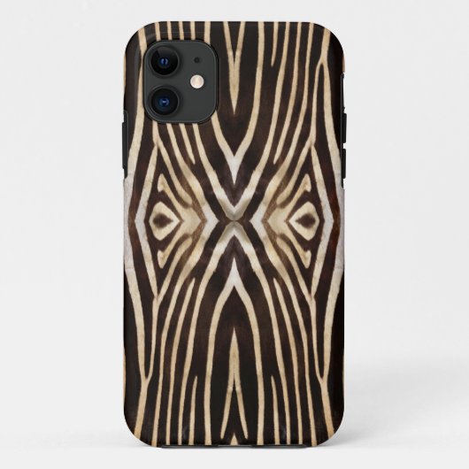 Kaleidoskop Zebra Fur Muster Case-Mate iPhone Hülle (Rückseite)