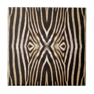 Kaleidoskop Zebra Fur Muster Fliese
