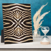 Kaleidoskop Zebra Fur Muster Fotoplatte (Seite)