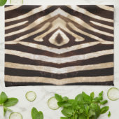 Kaleidoskop Zebra Fur Muster Handtuch (Gefaltet)