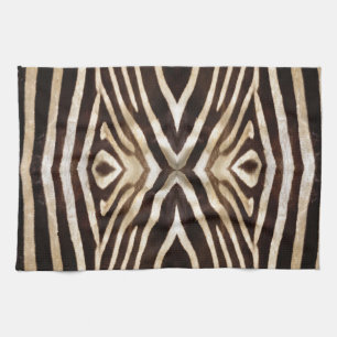 Kaleidoskop Zebra Fur Muster Handtuch