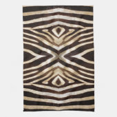 Kaleidoskop Zebra Fur Muster Handtuch (Vertikal)