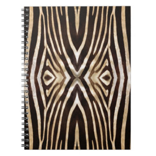 Kaleidoskop Zebra Fur Muster Notizblock
