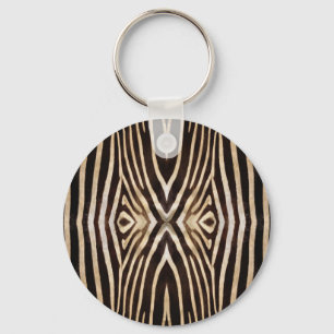Kaleidoskop Zebra Fur Muster Schlüsselanhänger