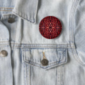 Kaleidoskop Zebra Skin Pattern Button (Beispiel)