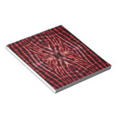 Kaleidoskop Zebra Skin Pattern Notizblock (angewinkelt)