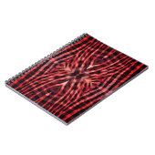 Kaleidoskop Zebra Skin Pattern Notizblock (Linke Seite)