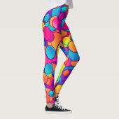 Kaleidoskop zirkulärer Träume Leggings (Rechts)