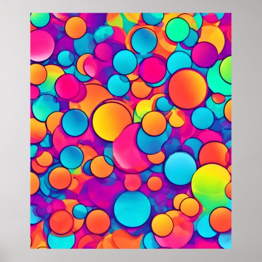 Kaleidoskop zirkulärer Träume Poster (Vorne)