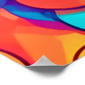 Kaleidoskop zirkulärer Träume Poster (Ecke)