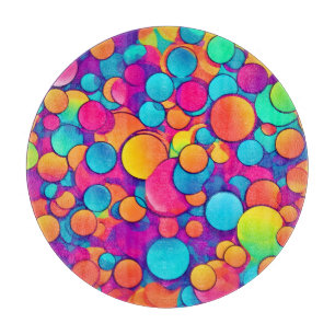 Kaleidoskop zirkulärer Träume Schneidebrett