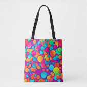 Kaleidoskop zirkulärer Träume Tasche (Vorderseite)
