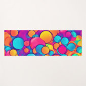 Kaleidoskop zirkulärer Träume Yogamatte (Vorderseite (Horizontal))